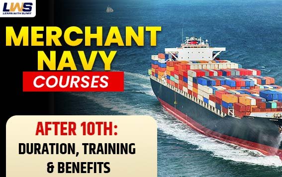 Students preparing for Merchant Navy Courses After 10th with training and career guidance.