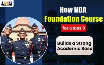 Students studying in NDA foundation course for Class 9 to build a strong academic base