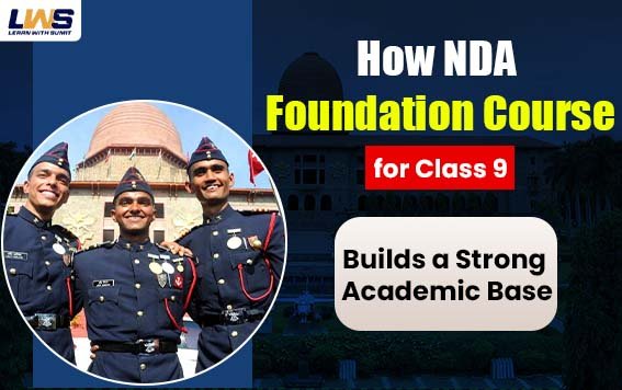 Students studying in NDA foundation course for Class 9 to build a strong academic base