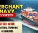 Students preparing for Merchant Navy Courses After 10th with training and career guidance.